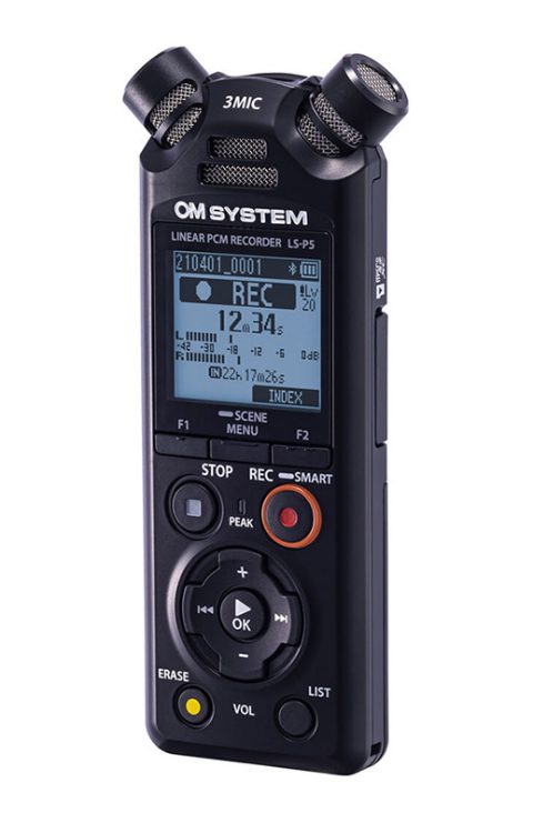 LS P5 Linear PCM Recorder Side