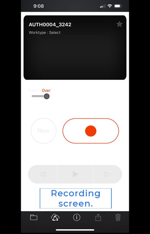 OM System App Recording